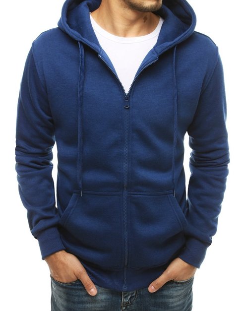 Herren Kapuzenpullover Blau Dstreet BX4686