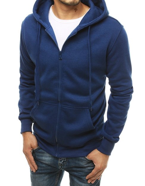 Herren Kapuzenpullover Blau Dstreet BX4686