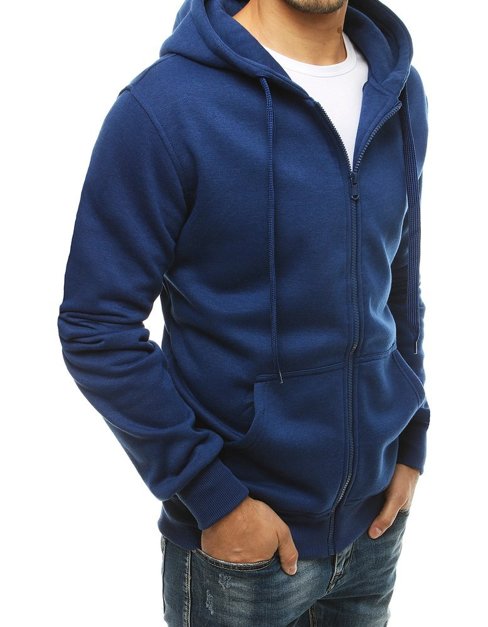 Herren Kapuzenpullover Blau Dstreet BX4686