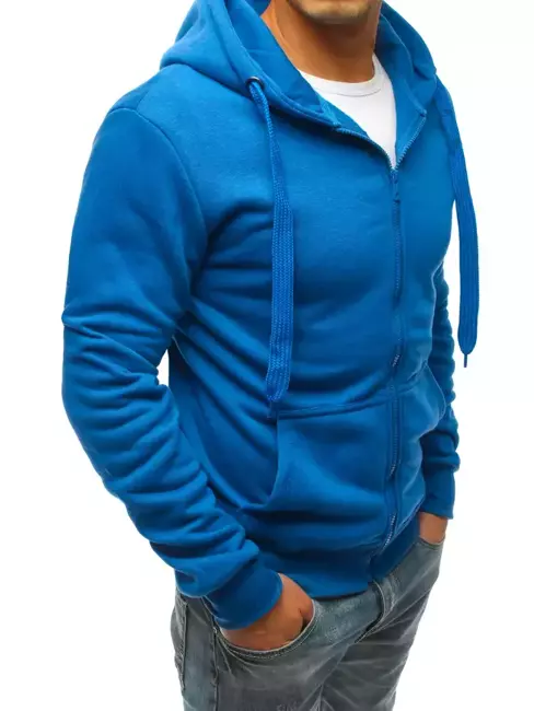 Herren Kapuzenpullover Blau Dstreet BX5232