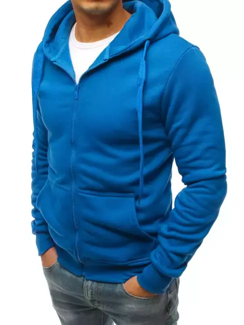 Herren Kapuzenpullover Blau Dstreet BX5232