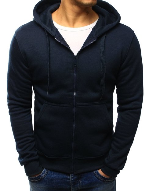 Herren Kapuzenpullover Dunkelblau Dstreet BX2195