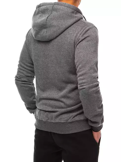 Herren Kapuzenpullover Dunkelgrau Dstreet BX5066