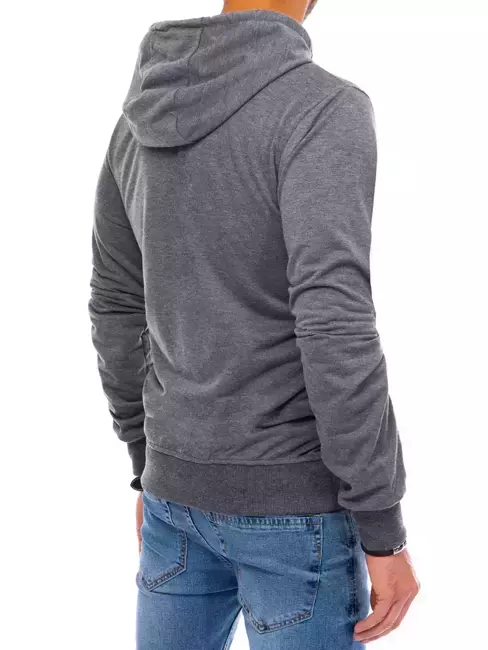 Herren Kapuzenpullover Dunkelgrau Dstreet BX5117