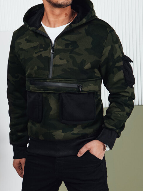 Herren Kapuzenpullover Farbe Camo DSTREET BX5654