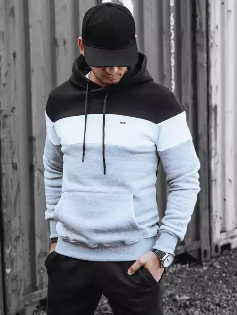 Herren Kapuzenpullover Farbe Schwarz DSTREET BX5502