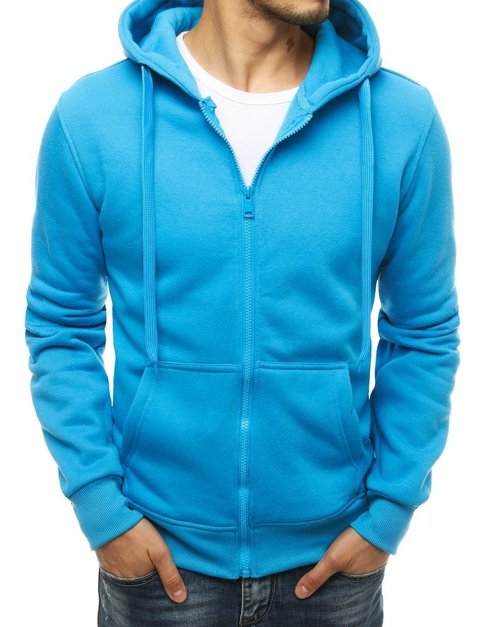 Herren Kapuzenpullover Hellblau Dstreet BX4689