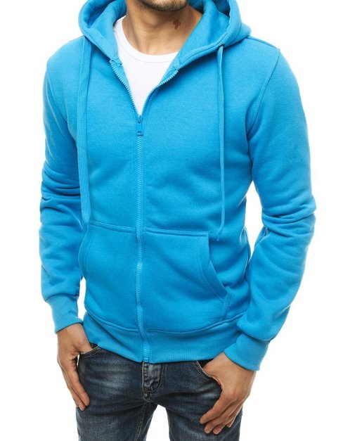 Herren Kapuzenpullover Hellblau Dstreet BX4689