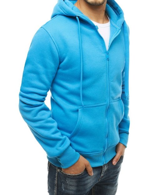 Herren Kapuzenpullover Hellblau Dstreet BX4689