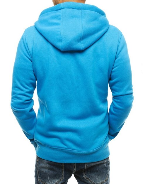 Herren Kapuzenpullover Hellblau Dstreet BX4689