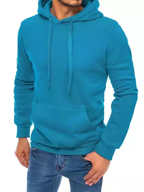 Herren Kapuzenpullover Hellblau Dstreet BX5108