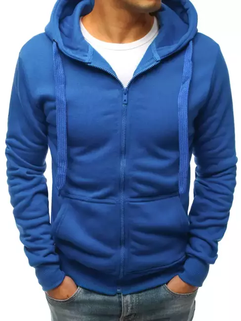 Herren Kapuzenpullover Hellblau Dstreet BX5229