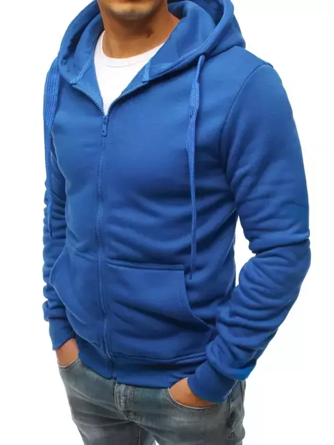 Herren Kapuzenpullover Hellblau Dstreet BX5229