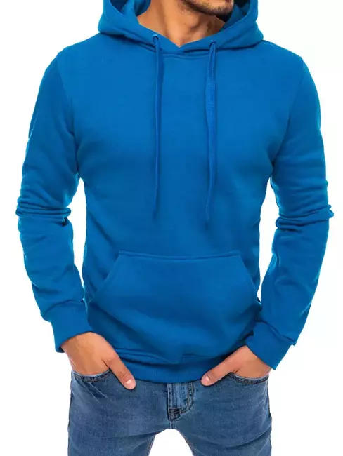 Herren Kapuzenpullover Himmelblau Dstreet BX5081