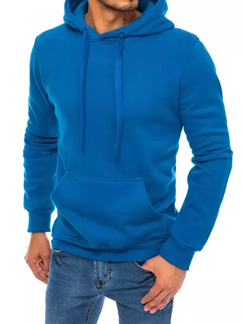 Herren Kapuzenpullover Himmelblau Dstreet BX5081