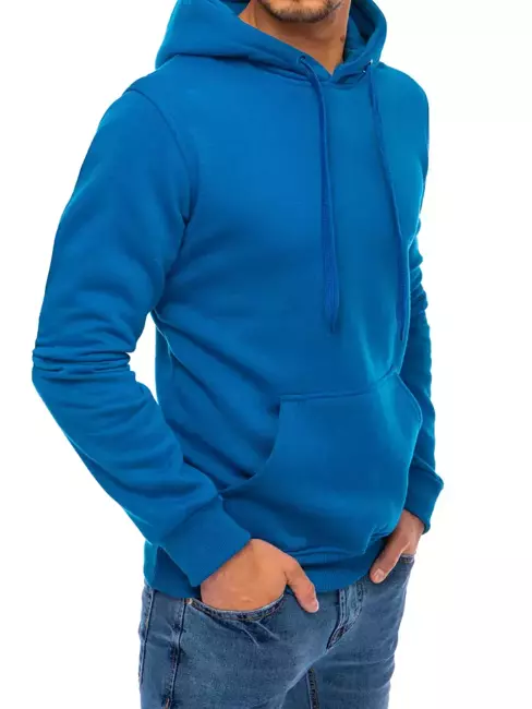 Herren Kapuzenpullover Himmelblau Dstreet BX5081