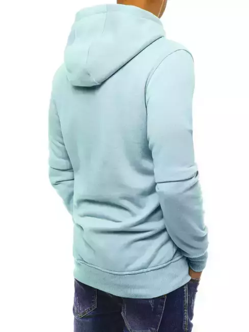 Herren Kapuzenpullover Himmelblau Dstreet BX5107