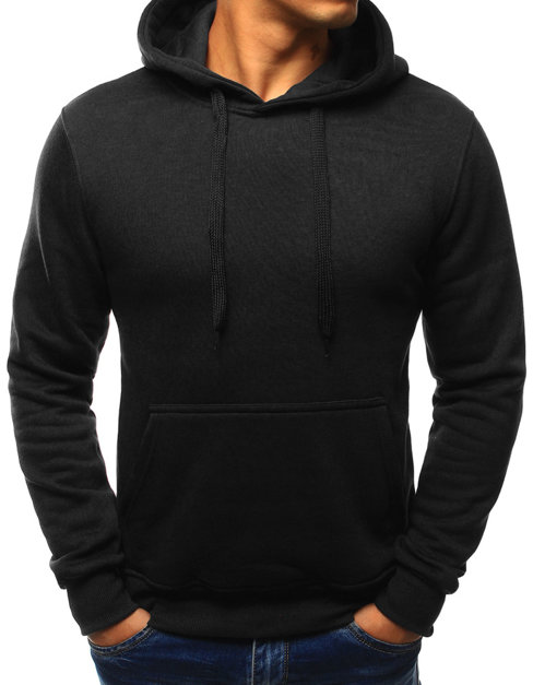 Herren Kapuzenpullover Schwarz BX2028