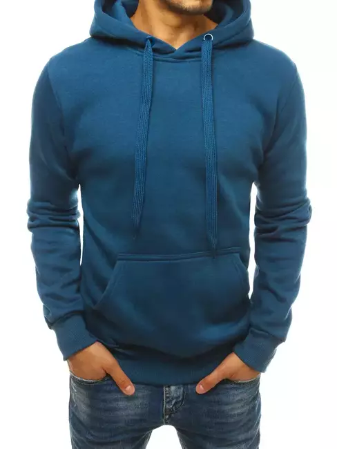 Herren Kapuzenpullover dunkelblau Dstreet BX5080