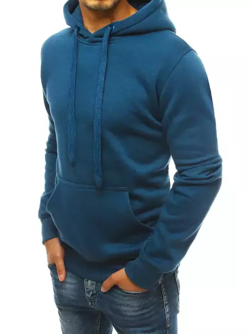 Herren Kapuzenpullover dunkelblau Dstreet BX5080