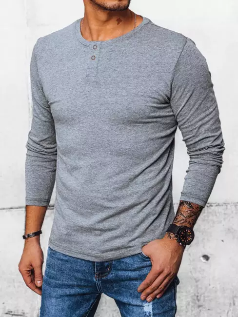 Herren Longsleeve Farbe Hellgrau DSTREET LX0560