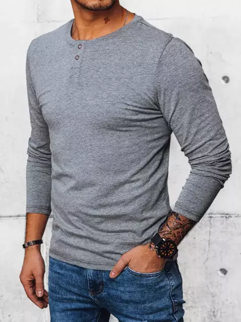 Herren Longsleeve Farbe Hellgrau DSTREET LX0560