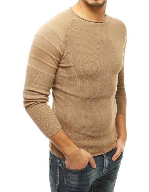 Herren Pullover Beige Dstreet WX1658