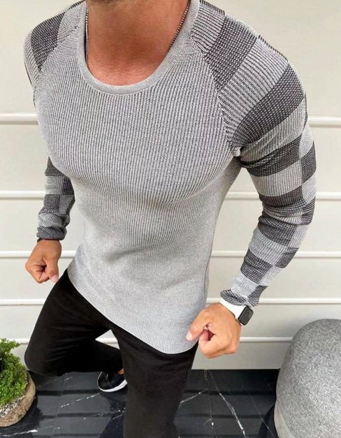 Herren Pullover Ecru Dstreet WX1636