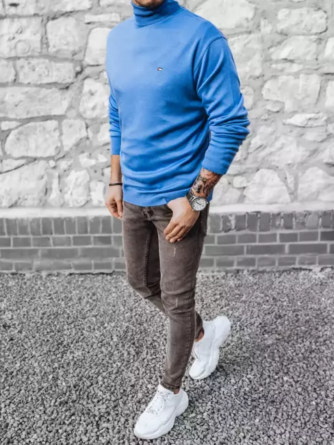 Herren Pullover Farbe Blau DSTREET WX2017