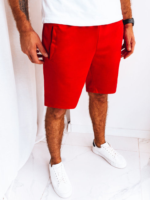 Herren Sport Shorts Farbe Rot DSTREET SX2222