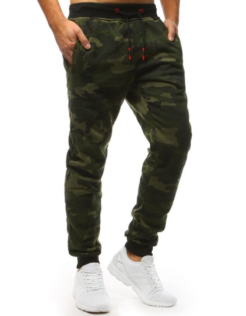 Herren Sporthose Jogger Camo-Grün Dstreet UX1469