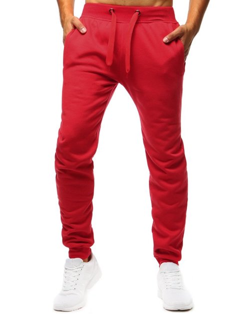 Herren Sporthose rot Dstreet UX2708