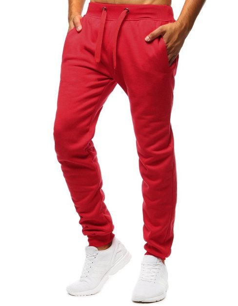 Herren Sporthose rot Dstreet UX2708