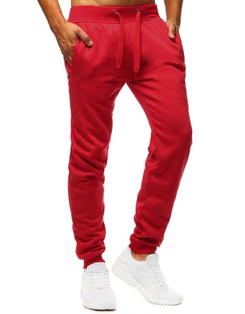 Herren Sporthose rot Dstreet UX2708