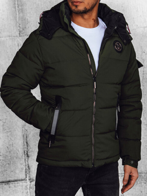 Herren Steppjacke Farbe Grün DSTREET TX4646