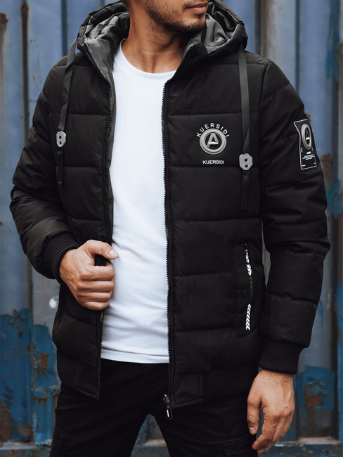 Herren Steppjacke schwarz Dstreet TX4802