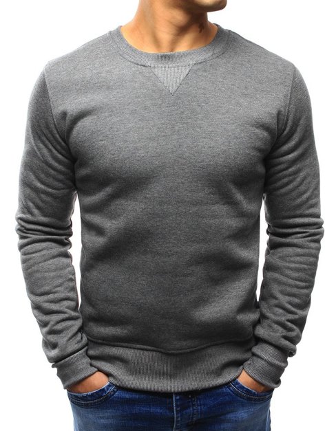 Herren Sweatshirt Anthrazit Dstreet BX4823