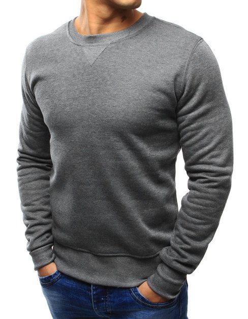 Herren Sweatshirt Anthrazit Dstreet BX4823