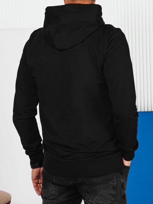 Herren Sweatshirt mit Aufdruck Farbe Schwarz DSTREET BX5731