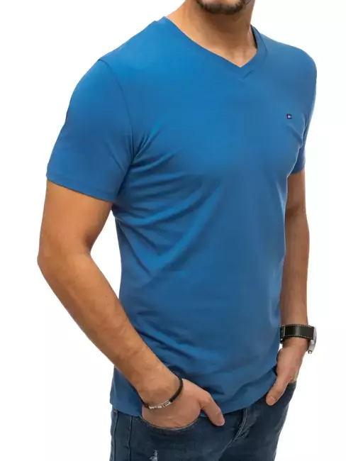 Herren T-Shirt Blau Dstreet RX4790