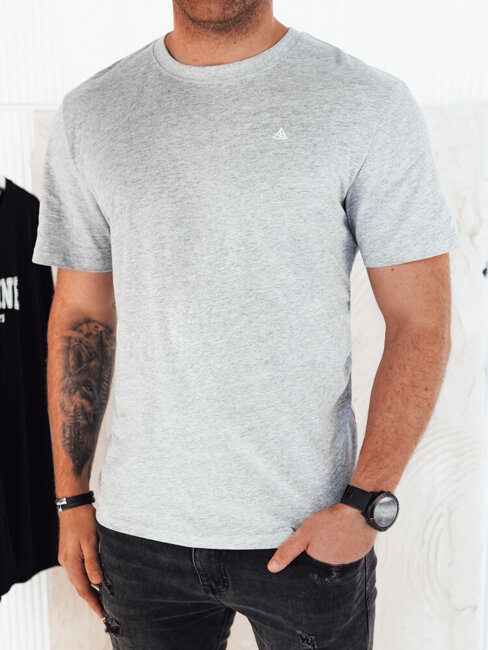 Herren T-shirt mit Aufdruck Farbe Grau DSTREET RX5468