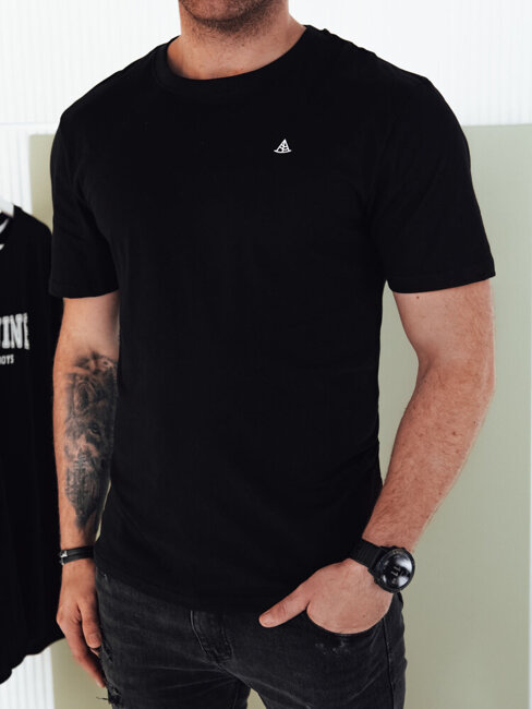 Herren T-shirt mit Aufdruck Farbe Schwarz DSTREET RX5467