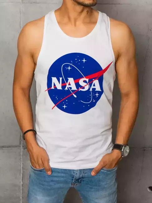 Herren Tank Top NASA weiß Dstreet RX4673