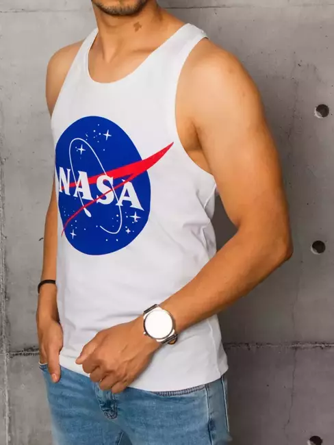 Herren Tank Top NASA weiß Dstreet RX4673