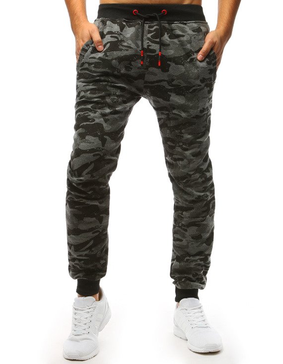 Herren Trainingshose Camo Anthrazit Dstreet UX3454