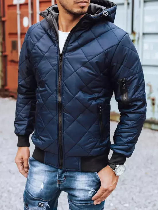 Herren Übergangsjacke Dunkelblau Dstreet TX2602z