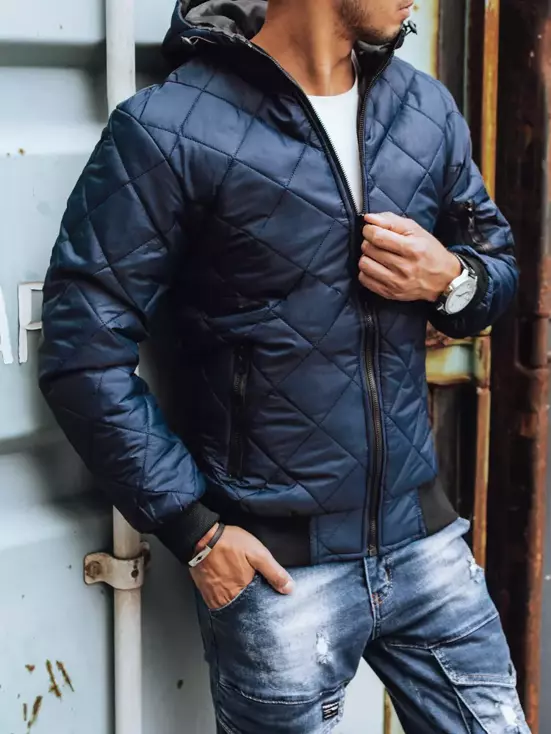 Herren Übergangsjacke Dunkelblau Dstreet TX2602z