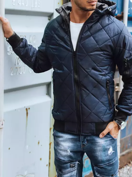 Herren Übergangsjacke Dunkelblau Dstreet TX2602z