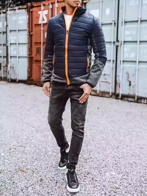 Herren Übergangsjacke Dunkelblau Dstreet TX3783