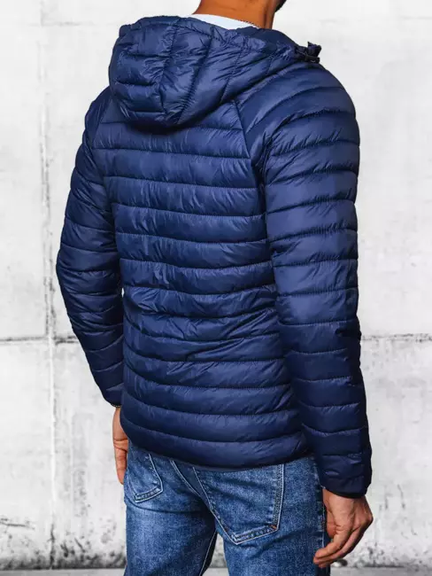 Herren Übergangsjacke Gesteppt Dunkelblau Dstreet TX4408